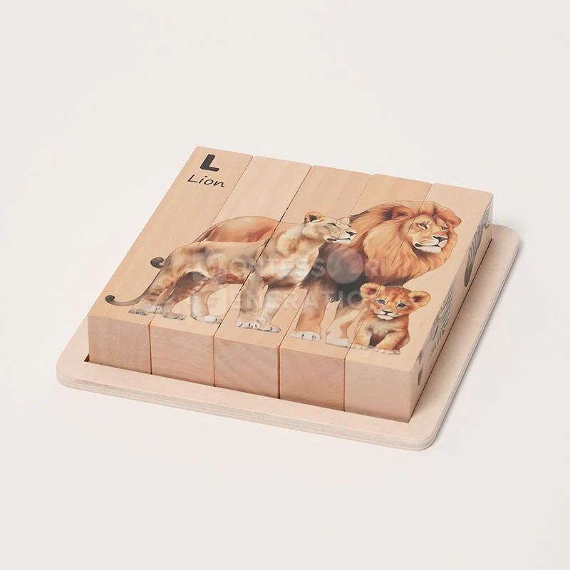 Montessori Twist and Match Puzzle - Image 7