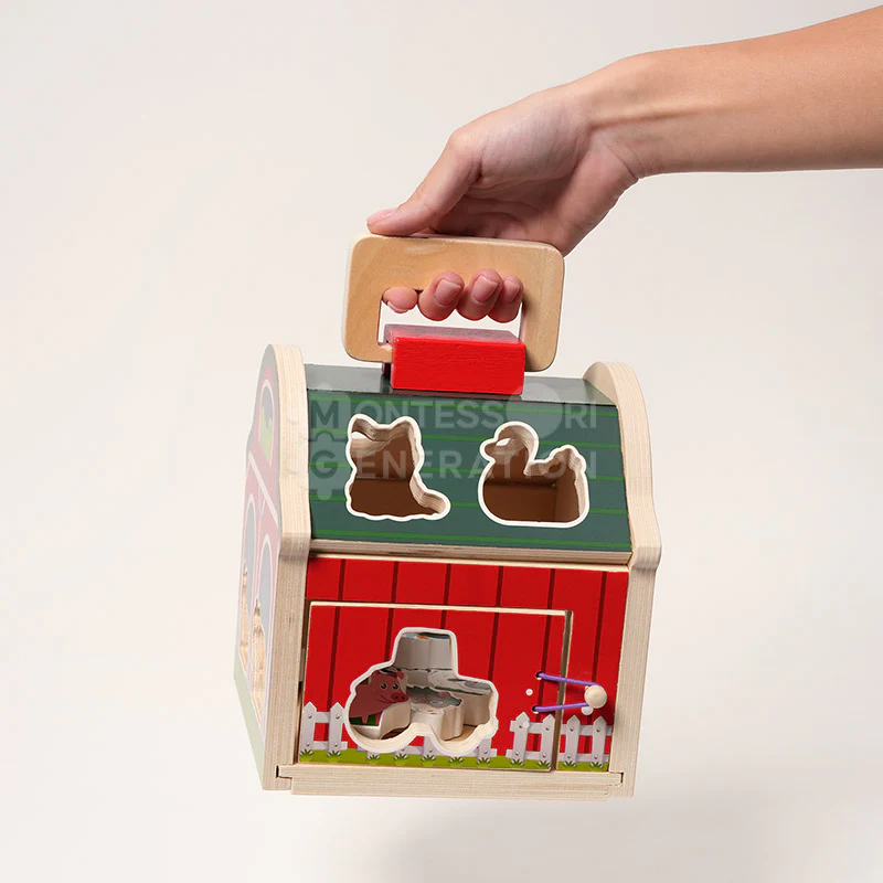 Montessori Wooden Farmhouse - Image 11