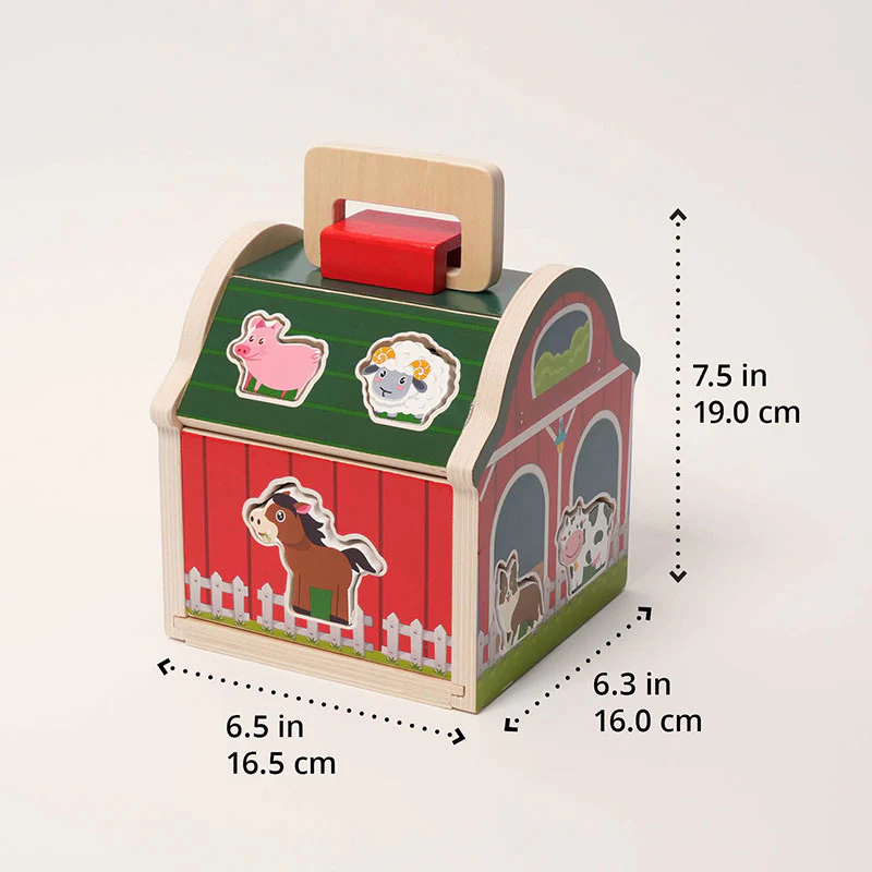 Montessori Wooden Farmhouse - Image 12