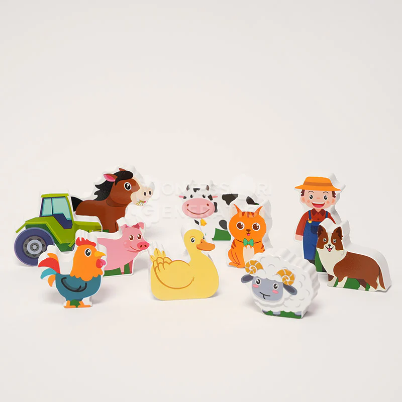 Montessori Wooden Farmhouse - Image 9