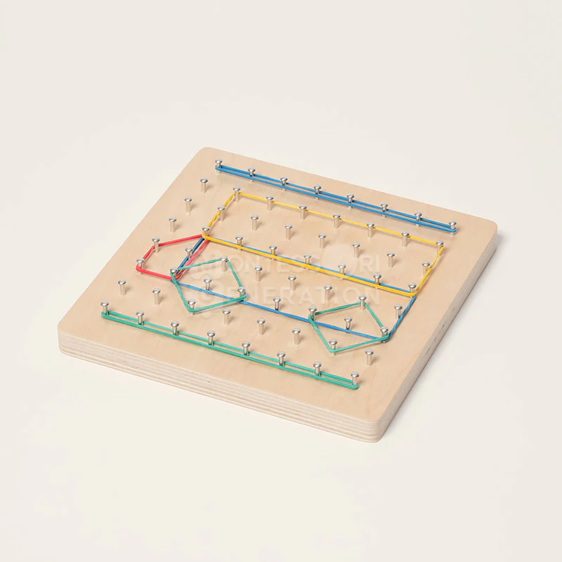 Montessori Wooden Geoboard - Image 11