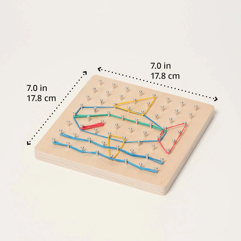 Montessori Wooden Geoboard - Image 12
