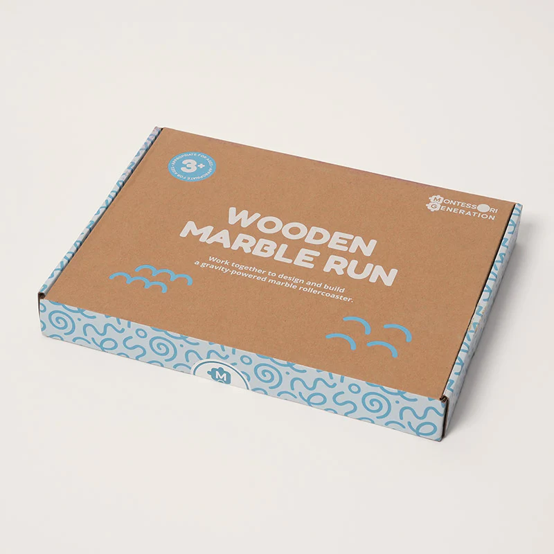 Montessori Wooden Marble Run - Image 12