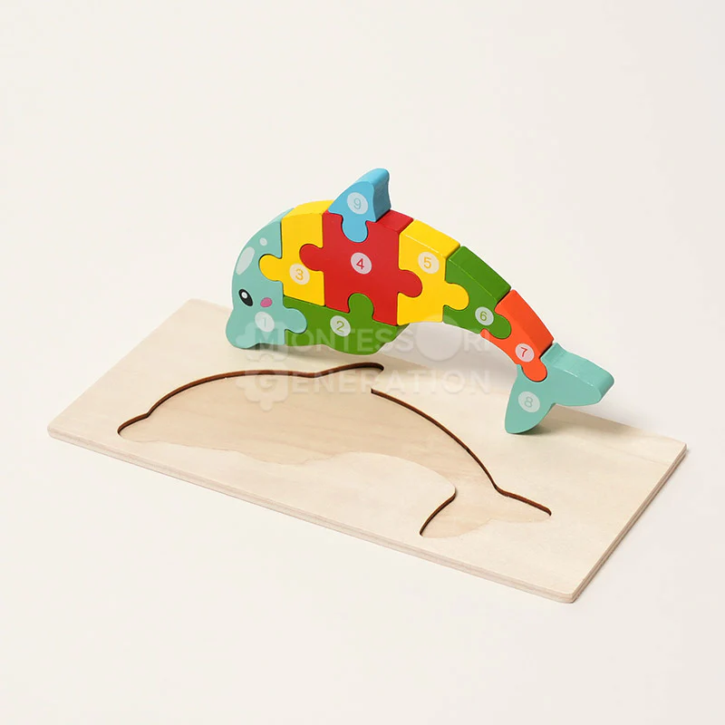 Montessori Wooden Puzzles (4 Pack) - Image 11