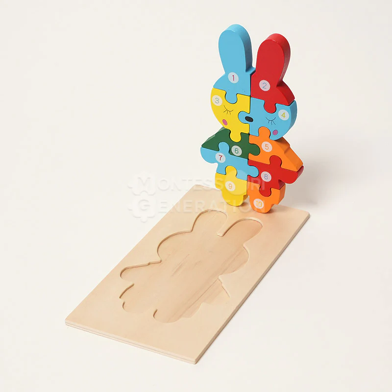 Montessori Wooden Puzzles (4 Pack) - Image 12