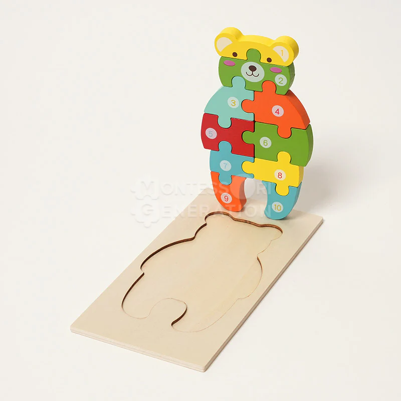 Montessori Wooden Puzzles (4 Pack) - Image 13