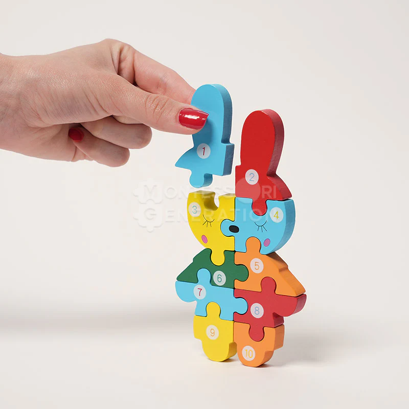 Montessori Wooden Puzzles (4 Pack) - Image 4