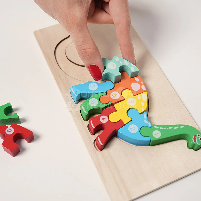 Montessori Wooden Puzzles (4 Pack) - Image 6