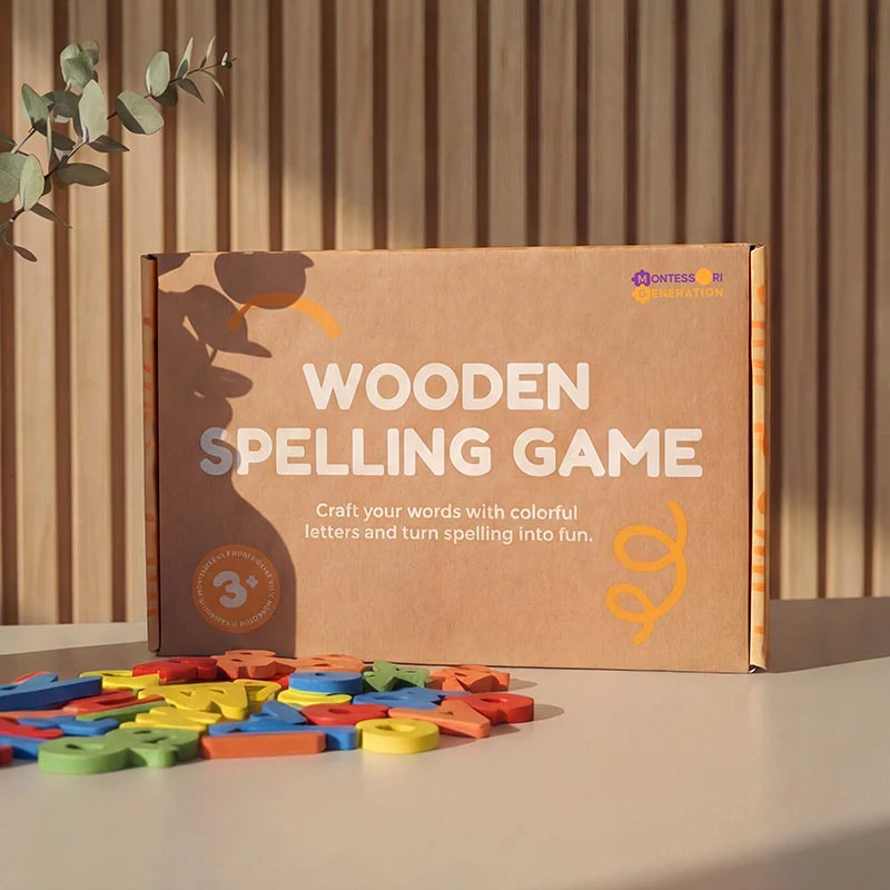 Montessori Wooden Spelling Game - Image 11