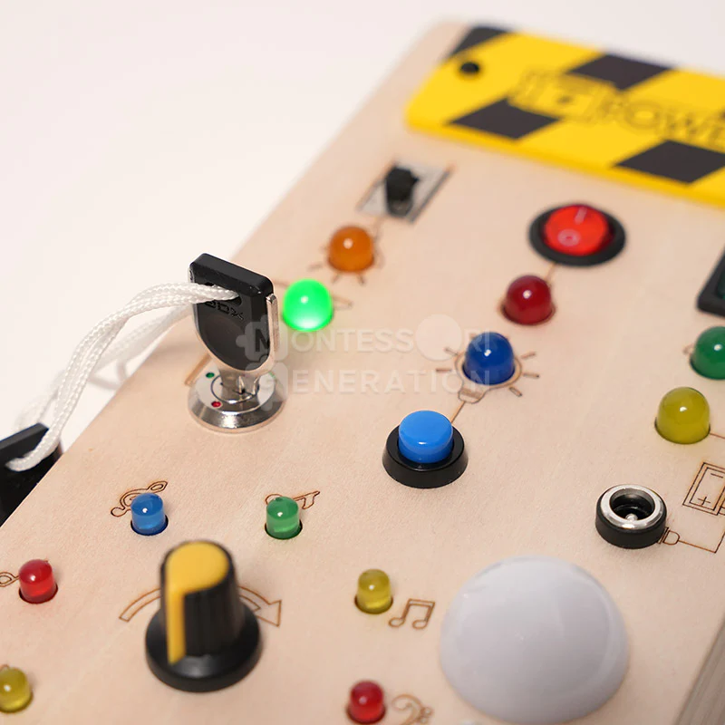Montessori Wooden Switch Board - Image 8