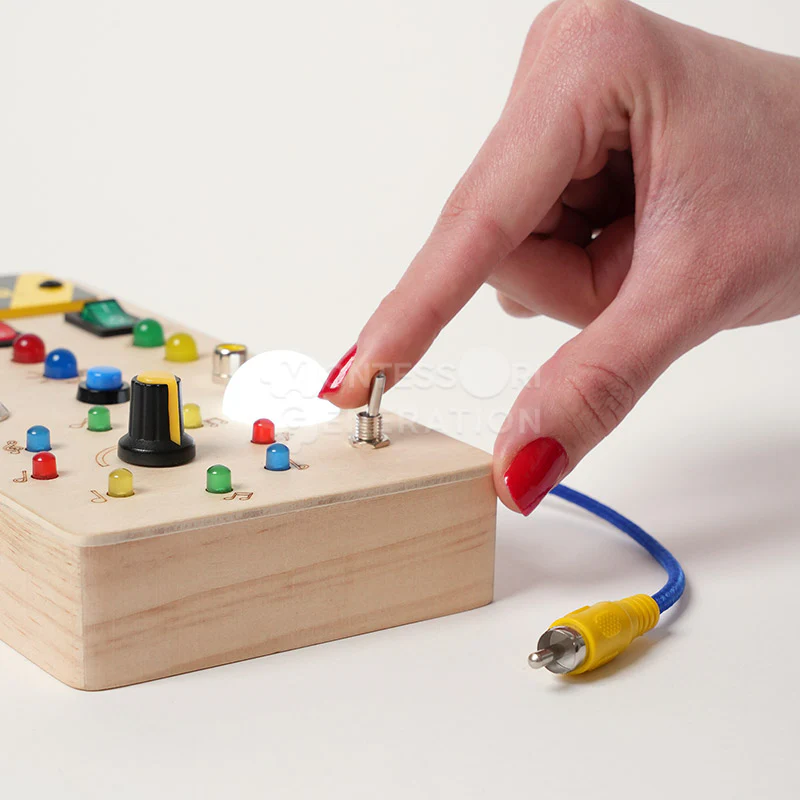 Montessori Wooden Switch Board - Image 10