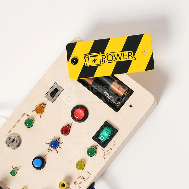 Montessori Wooden Switch Board - Image 12