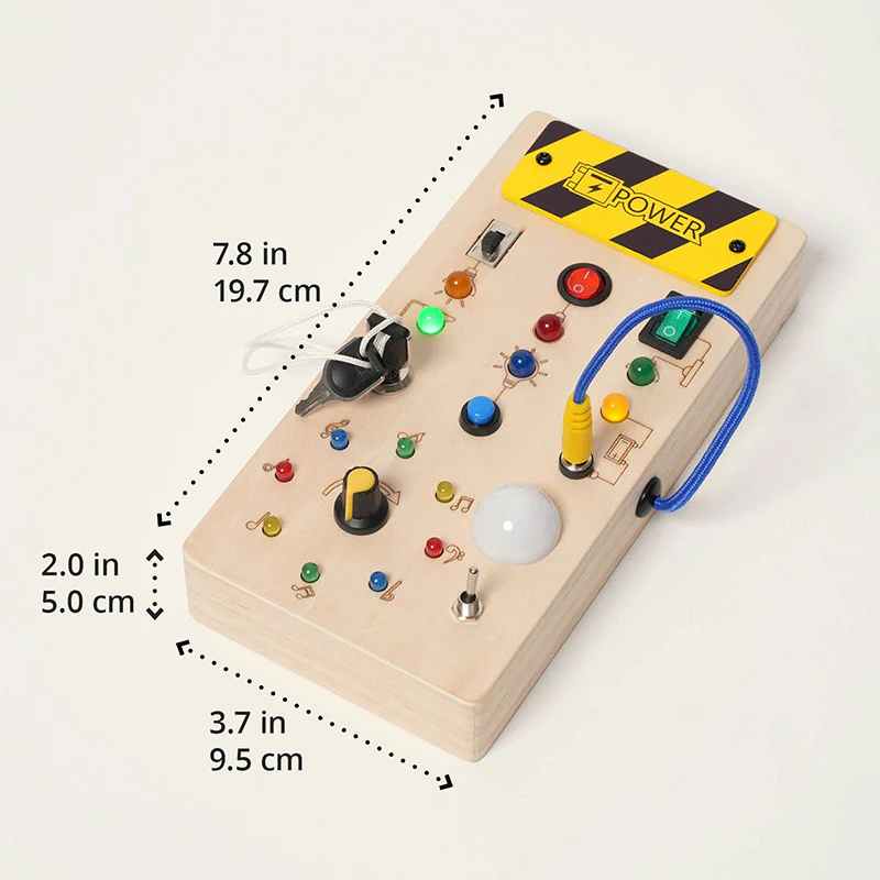 Montessori Wooden Switch Board - Image 14