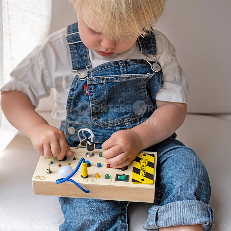 Montessori Wooden Switch Board - Image 6