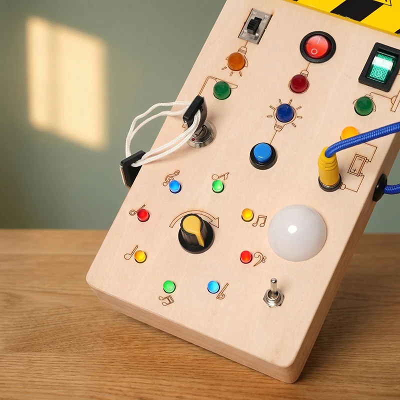 Montessori Wooden Switch Board - Image 8