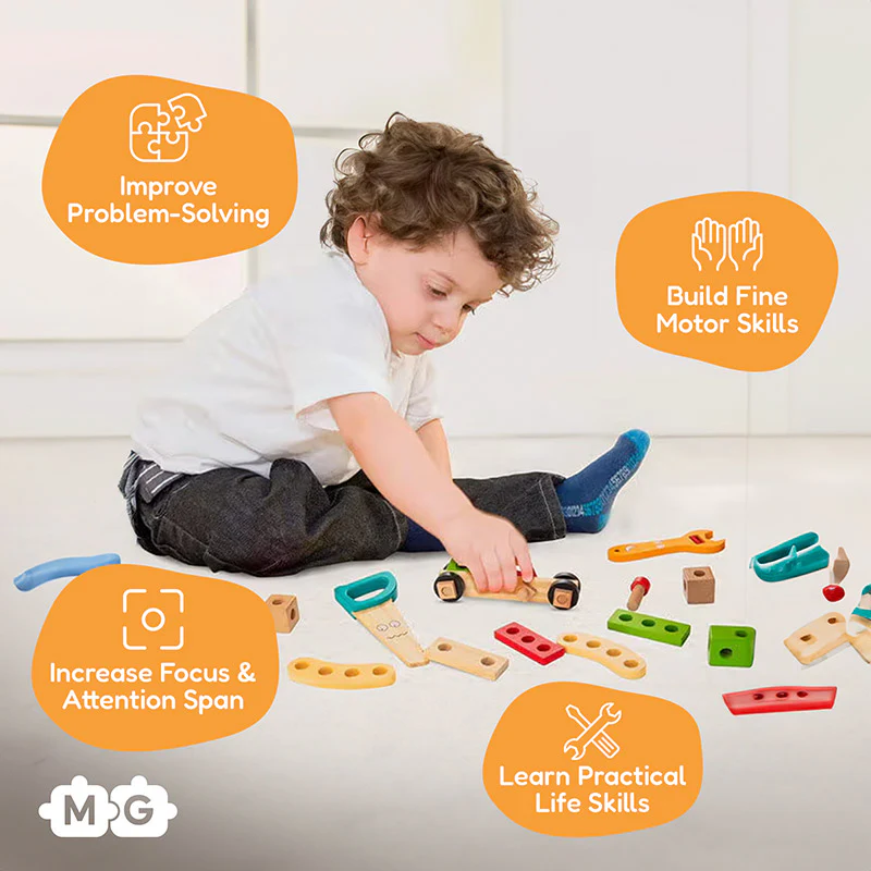 Montessori Wooden ToolBox - Image 8