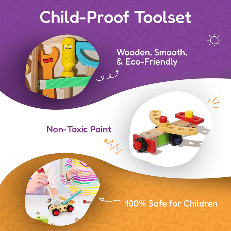Montessori Wooden ToolBox - Image 9