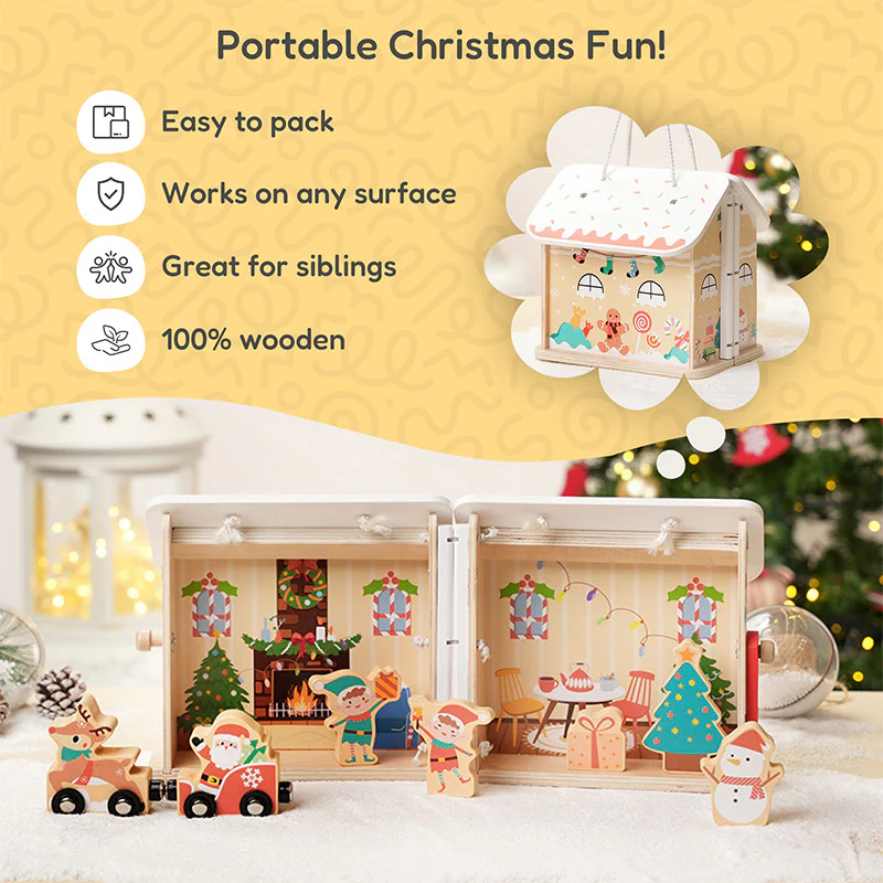 Montessori Xmas Dollhouse - Image 10
