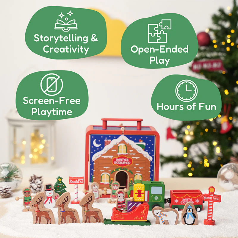 Montessori Xmas Dollhouse - Image 21