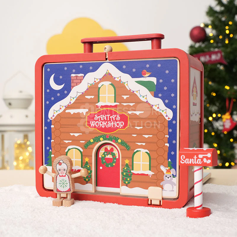 Montessori Xmas Dollhouse - Image 29