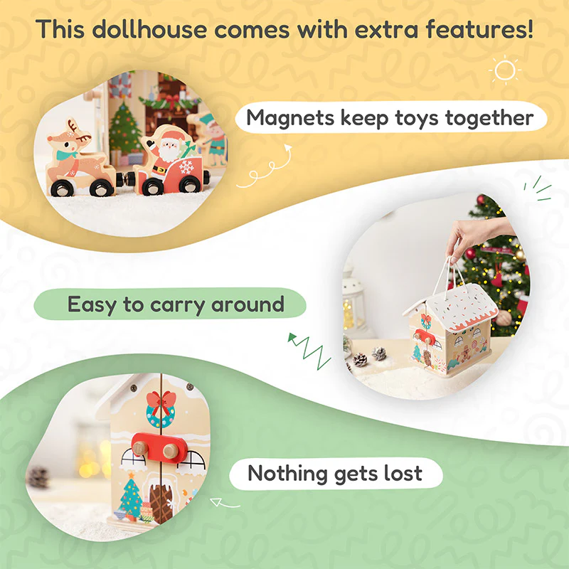 Montessori Xmas Dollhouse - Image 5