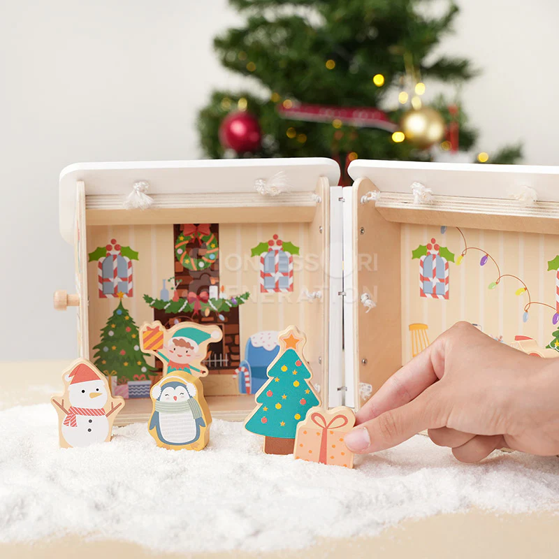 Montessori Xmas Dollhouse - Image 9