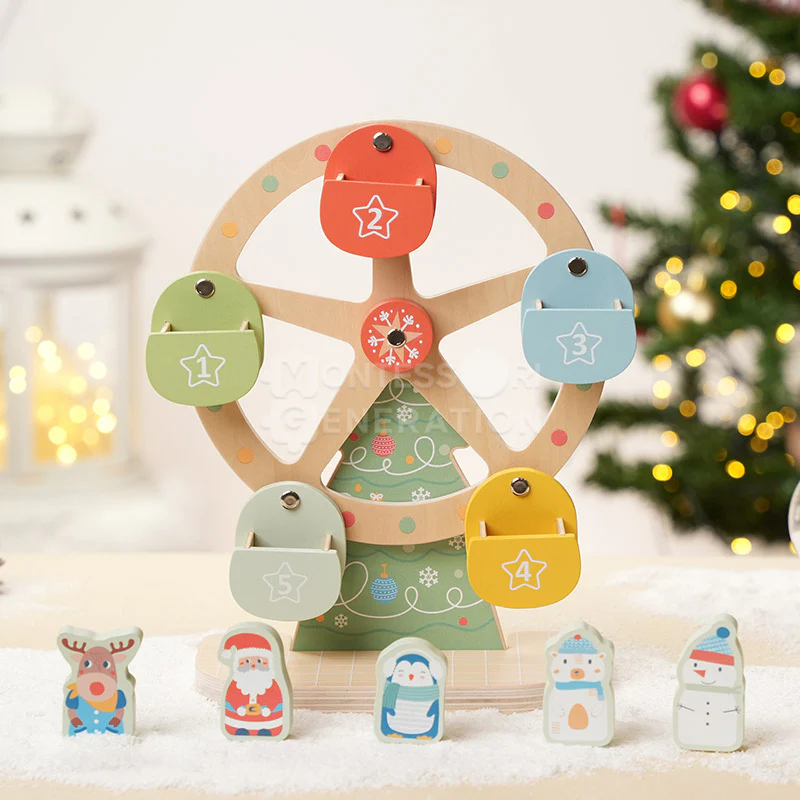 Montessori Xmas Ferris Wheel - Image 3