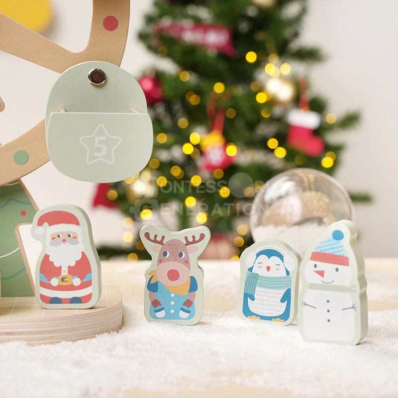 Montessori Xmas Ferris Wheel - Image 4