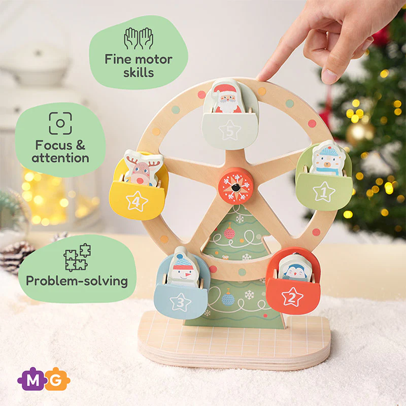 Montessori Xmas Ferris Wheel - Image 5