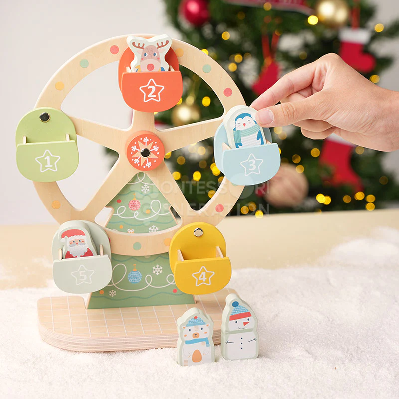 Montessori Xmas Ferris Wheel - Image 6