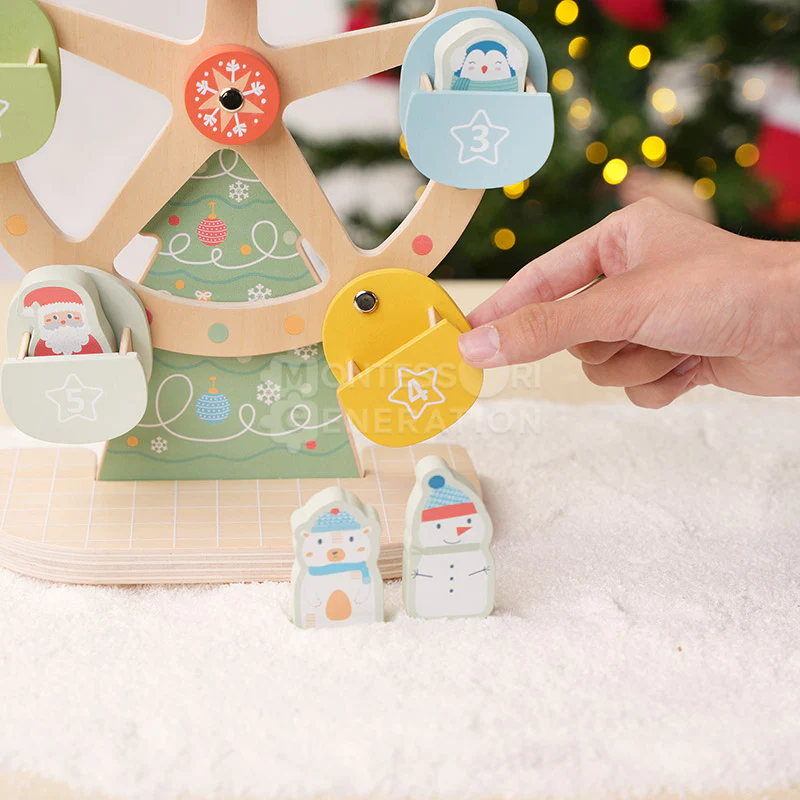 Montessori Xmas Ferris Wheel - Image 9